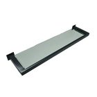 Prateleira Para Shampoo Jacaraipe Preto Inox