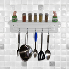 Prateleira Para Temperos E Suporte Utensílios E Panelas Cozin