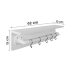 Prateleira Para Temperos E Suporte Utensílios E Panelas Cozin