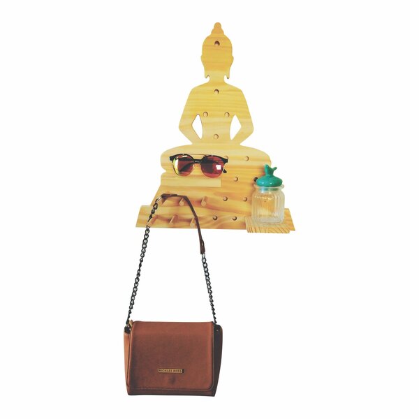 Prateleira Pegboard Budha 10 Pinos, 1 Prateleira 13,5cm, 1 Pr