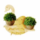 Prateleira Pegboard Cisne 10 Pinos, 1 Prateleira 13,5cm, 1 Pr