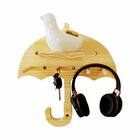 Prateleira Pegboard Guarda-chuva 6 Pinos, 1 Prateleira 13,5cm