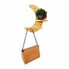 Prateleira Pegboard Lua Crescente 6 Pinos, 1 Prateleira 13,5c