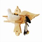 Prateleira Pegboard Passaro 5 Pinos, 1 Prateleira 13,5cm Pinu