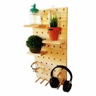 Prateleira Pegboard Retangulo 16 Pinos, 3 Prateleira 13,5cm P