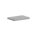 Prateleira em Porcelanato 5x60x40cm Pequena Cinza Pulpis Cozimax