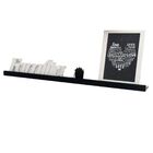 Prateleira Porta Quadros Enfeite Com Suporte Invisível 90x10