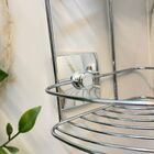 Prateleira Porta Shampoo Adesivo Duplo Canto Cromado Arthi