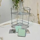 Prateleira Porta Shampoo Adesivo Duplo Canto Cromado Arthi