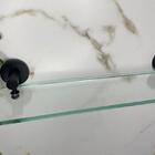 Prateleira Porta Shampoo Vidro Parafusar Preto Romar