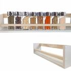 Prateleira Porta Tempero Organizador Parede Multiuso Madeira