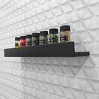 Prateleira Porta Temperos 50 X 10cm Preto