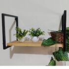 Prateleira Quadro Nicho Decorativo De Parede Industrial De Pi