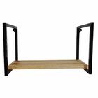 Prateleira Quadro Nicho Decorativo De Parede Industrial De Pi