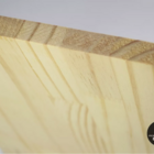 Prateleira Reta Painel Pinus 15mm 120x20 Com Suporte Invisível