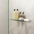 Prateleira Reta Simples Vidro Incolor 40x20  Sensea