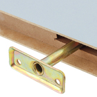 Prateleira Reta Suporte Invisível MDF Borda Reta 60x23,5cm Azul