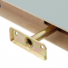 Prateleira Reta Suporte Invisível MDF Borda Reta 60x23,5cm Verde