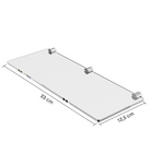 Prateleira Retangular Em Acrílico