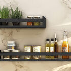 Prateleira Revisteiro 10x10x45 Cm Prat-k -  Preto