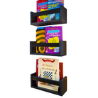 Prateleira Revisteiro Porta Livros Gibis Mangá