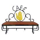 Prateleira Rústica Café Estilizada Bule Amarelo