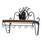 Prateleira Rústica Café Estilizada Bule Preto