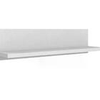 Prateleira Simples 90cm Em Mdf Pr003 Branco Completa Móveis