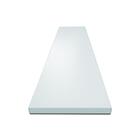 Prateleira Simples Branca 40x15 Cm Com Suporte Em Mdf