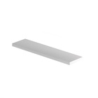 Prateleira Simples Reta Suspensa Quarto Sala Mdf 40x10 Branco