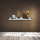 Prateleira Simples Trovarelli Branca 60x15 Cm Com Suporte