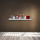 Prateleira Simples Trovarelli Branca 60x20 Cm Com Suporte