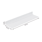 Prateleira Slim mini 10x40 BR fosco