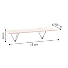 Prateleira Space Dupla Verde Oliva/legno