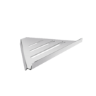 Prateleira Suporte Canto Em Aço Inox Cromado Polido Grega