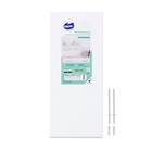 Prateleira Suporte Invisível Retangular 25x60cm Branco MDP Bemfixa