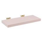 Prateleira com Suporte Invisível 60x23,5cm Rosa MDF Montfácil