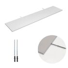 Prateleira Suporte Invisível  Reto  40x1,5x20cm Branco Criar Utilfer