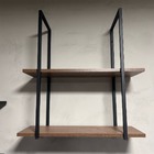 Prateleira Suspensa Estilo Industrial Nicho Cozinha Aurora -