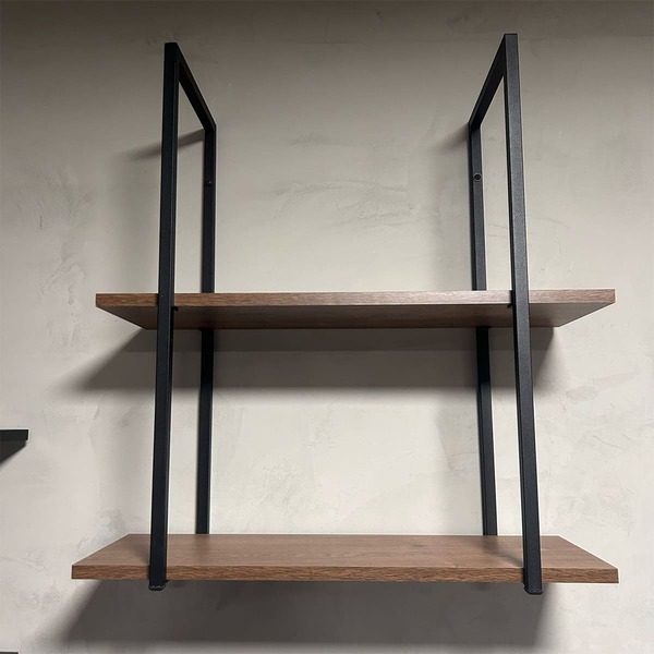 Prateleira Suspensa Estilo Industrial Nicho Cozinha Aurora -