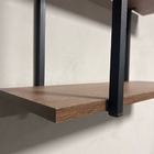 Prateleira Suspensa Estilo Industrial Nicho Cozinha Aurora -