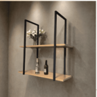 Prateleira Suspensa Estilo Industrial Nicho Cozinha Aurora Co