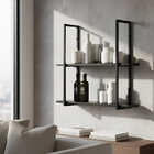 Prateleira Suspensa Estilo Industrial Nicho Cozinha Aurora Pr