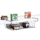 Prateleira Suspensa Organizador Prateleira Arthi Preta 37cm