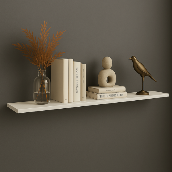 Prateleira Suspensa Uno Line P/decoração De Ambientes Sala De