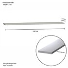 Prateleira Suspensa Uno Line P/decoração De Ambientes Sala De