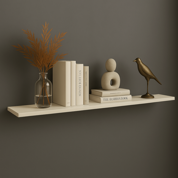 Prateleira Suspensa Uno Line P/decoração De Ambientes Sala De