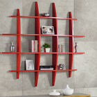 Prateleira Taylor Acabamento Laca Vermelho - 18029 Sun House