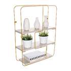 Prateleira Teddy Dourada E Legno