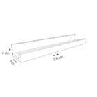 Prateleira Tempero Simples Trovarelli 55 Cm Natural